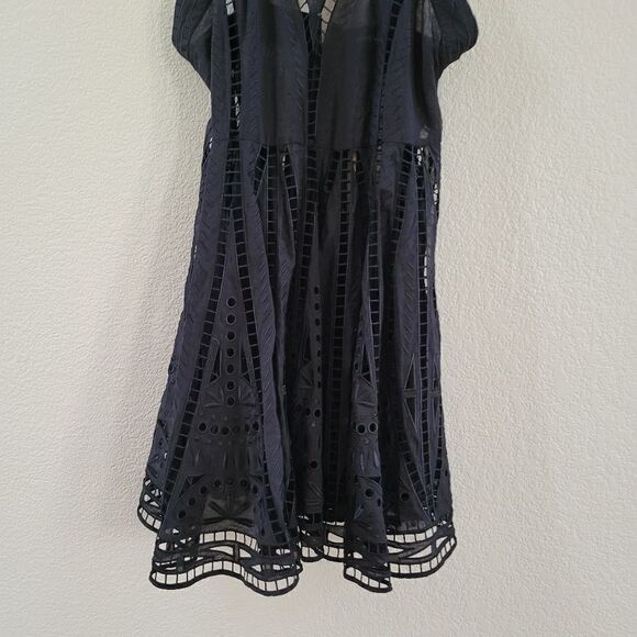 NWT Magali Pascal Tangier Eyelet Mini Dress S - Picture 7 of 15